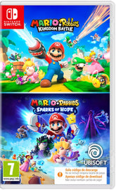 Mario & Rabbids Kingdom Battle/ Sparks Of Hope Double Pack (ciab) Nintendo Switch